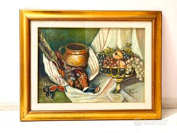 Quadro olio su tela firm.to Cafarelli F.Junior1987