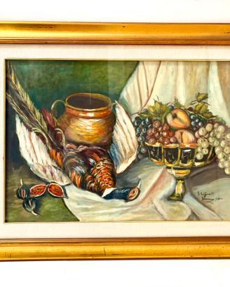 Quadro olio su tela firm.to Cafarelli F.Junior1987