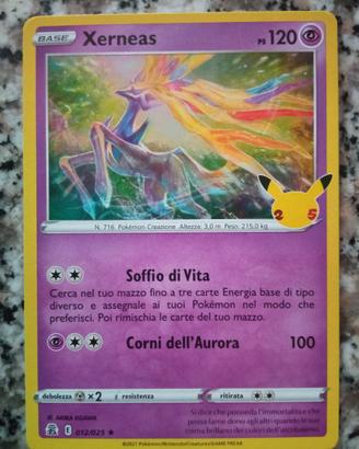 carta Pokémon Xerneas - Gran Festa