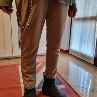 Pantalone elegante uomo beige