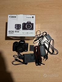 Canon m50 15-45 Kit e dummy battery
