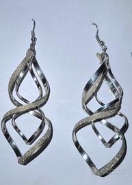 Orecchini tornado doppio