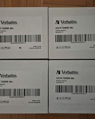 CD - DVD sia normali che riscrivibilli sigillati