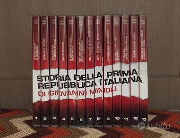 13 DVD "Storia della repubblica italiana"