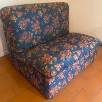 Poltrona letto senza braccioli