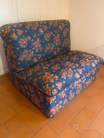 Poltrona letto senza braccioli