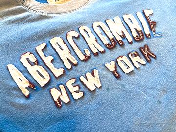 T-shirt Vintage Abercrombie & Fitch Y2K Distressed
