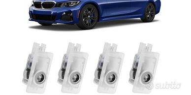 4 pezzi luci proiettore porta con logo per Bmw a l