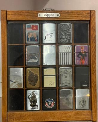 Teca d’esposizione zippo