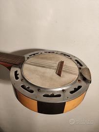 Chitarra banjo artigianale
