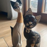 Soprammobili coppia gatti