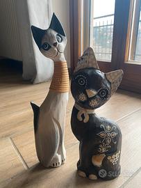 Soprammobili coppia gatti