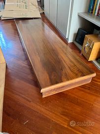 mensola/piano/alzata in legno fatta da artigiano