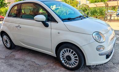 FIAT 500 1200 BENZ TETTO CLIMA LEGA FULL