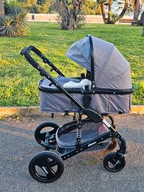 Passeggino Trio 3-in-1 di Lusso – Sistema Completo