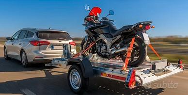 RIMORCHI TRASPORTO MOTO O QUAD/KART