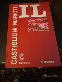 Vocabolario lingua latina