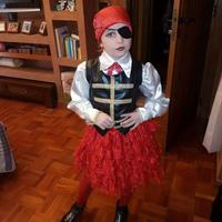 Vestito di Carnevale pirata