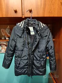 giubbotto invernale blu scuro idexe 7-8 anni