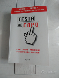 Libro "Testa di capo" per manager