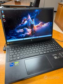Notebook gaming  acer nitro i9 nuovo con garanzia