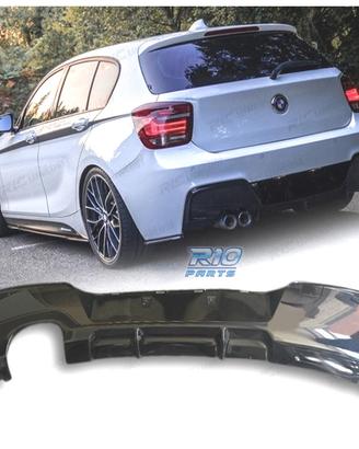 DIFFUSORE BMW F20 F21 11-15 LOOK M PERFORMANCE NER