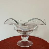 Fruttiera in vetro soffiato IVV