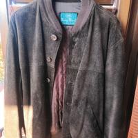 giubbotto in pelle scamosciata 