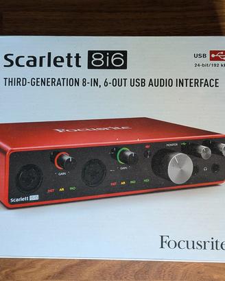 Scarlett 8i6 Third Gen (scheda audio)