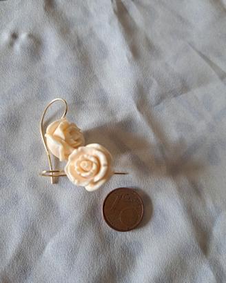 Orecchini corallo rosa