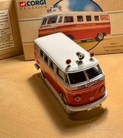 CORGI 98475 VOLKSWAGEN VAN FIRE MARSHALL