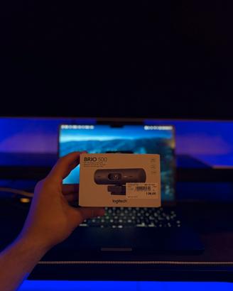 Logitech BRIO 500 - FULL HD 1080 (nera) come nuova