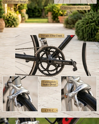 Giant Cadex 980 C – Carbonio Vintage & Campagnolo