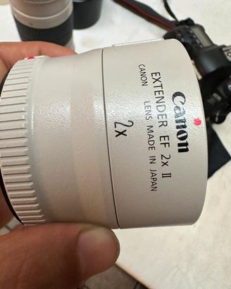 Obbiettivo Canon +Extender 2x  ( leggere)