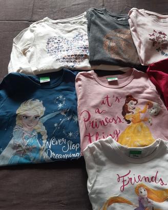 SET sei (6) maglie a manica lunga + 1 reg