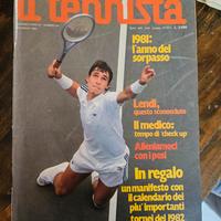 Rivista Il Tennista n.35 Gennaio 1982 - Ivan Lendl