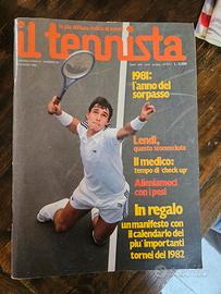 Rivista Il Tennista n.35 Gennaio 1982 - Ivan Lendl