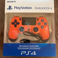 Dualshock ps4 , controller ps4 arancione 