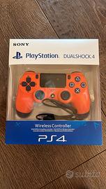 Dualshock ps4 , controller ps4 arancione 