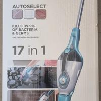 BLACK + DECKER Scopa a vapore17 accessori
