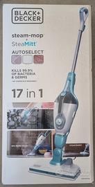 BLACK + DECKER Scopa a vapore17 accessori