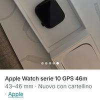 Apple Watch serie 10 GPS 46m Ancora in Garanzia 