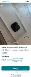 Apple Watch serie 10 GPS 46m Ancora in Garanzia 
