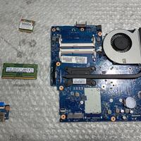 SCHEDA MADRE hp 350 g1 f7y65ea con RAM