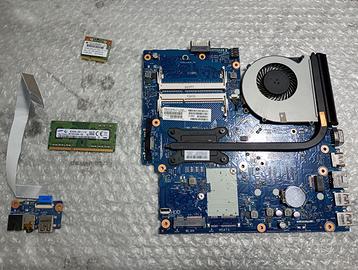 SCHEDA MADRE hp 350 g1 f7y65ea con RAM