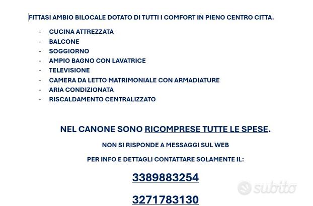 Appartamento bilocale arredato