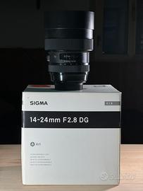 Sigma Art 14-24 2.8 DG Attacco Canon