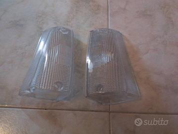 Plastica frecce anter bianca arancio Fiat Panda