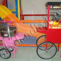 Attrezzature Dolciarie Pop Corn e Zucchero Filato