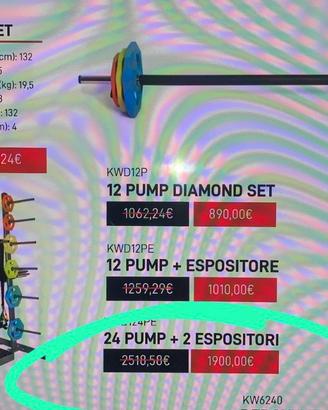 Body pump set kwell